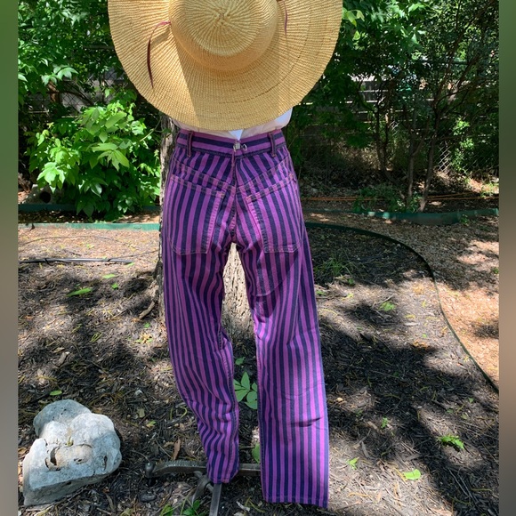 🛑 SOLD 🛑 Judi Rosen Jimmy Jean in St. Mark’s Stripe, Size 26 NWT - Picture 3 of 6